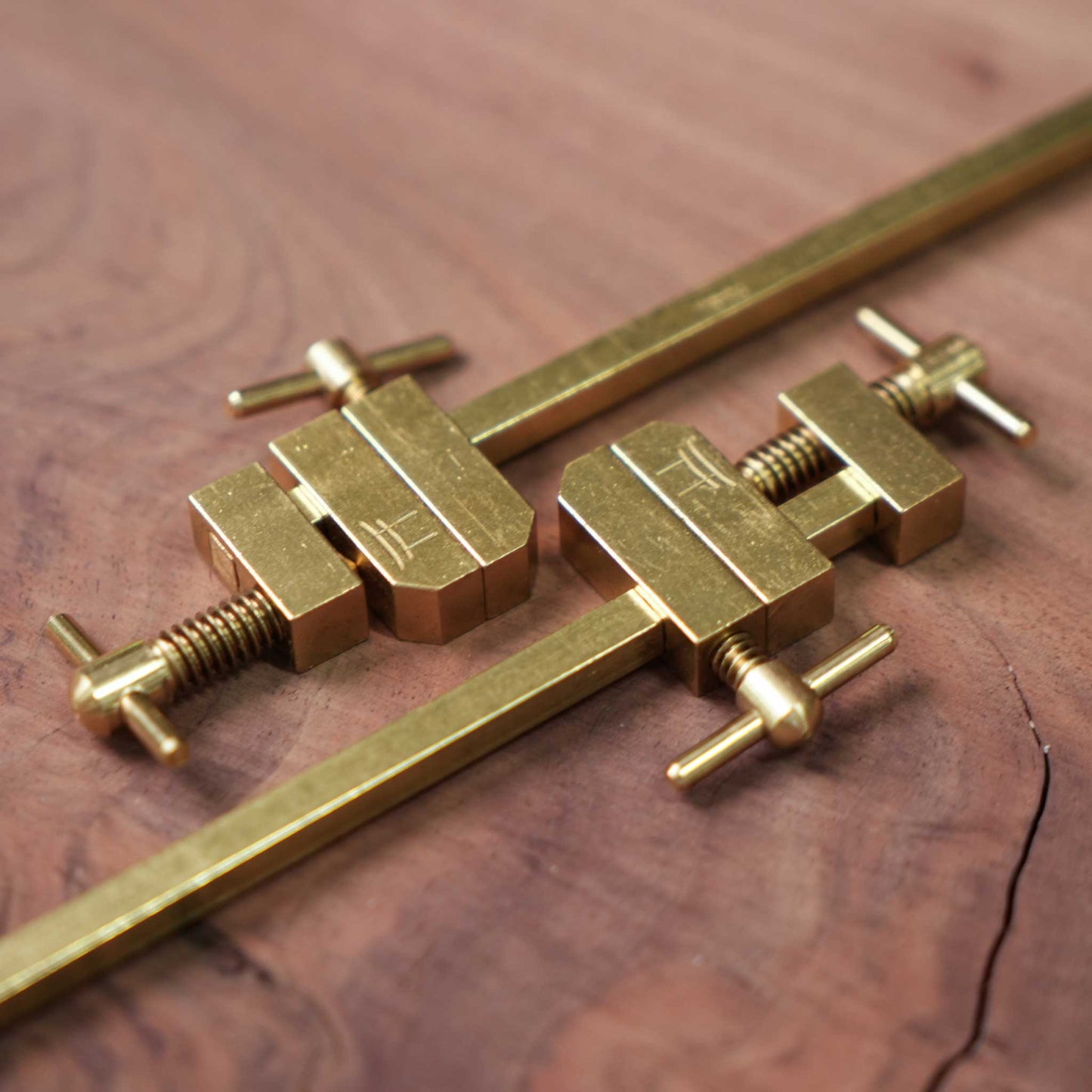 Japanese Brass Bar Clamps | Hatagane
