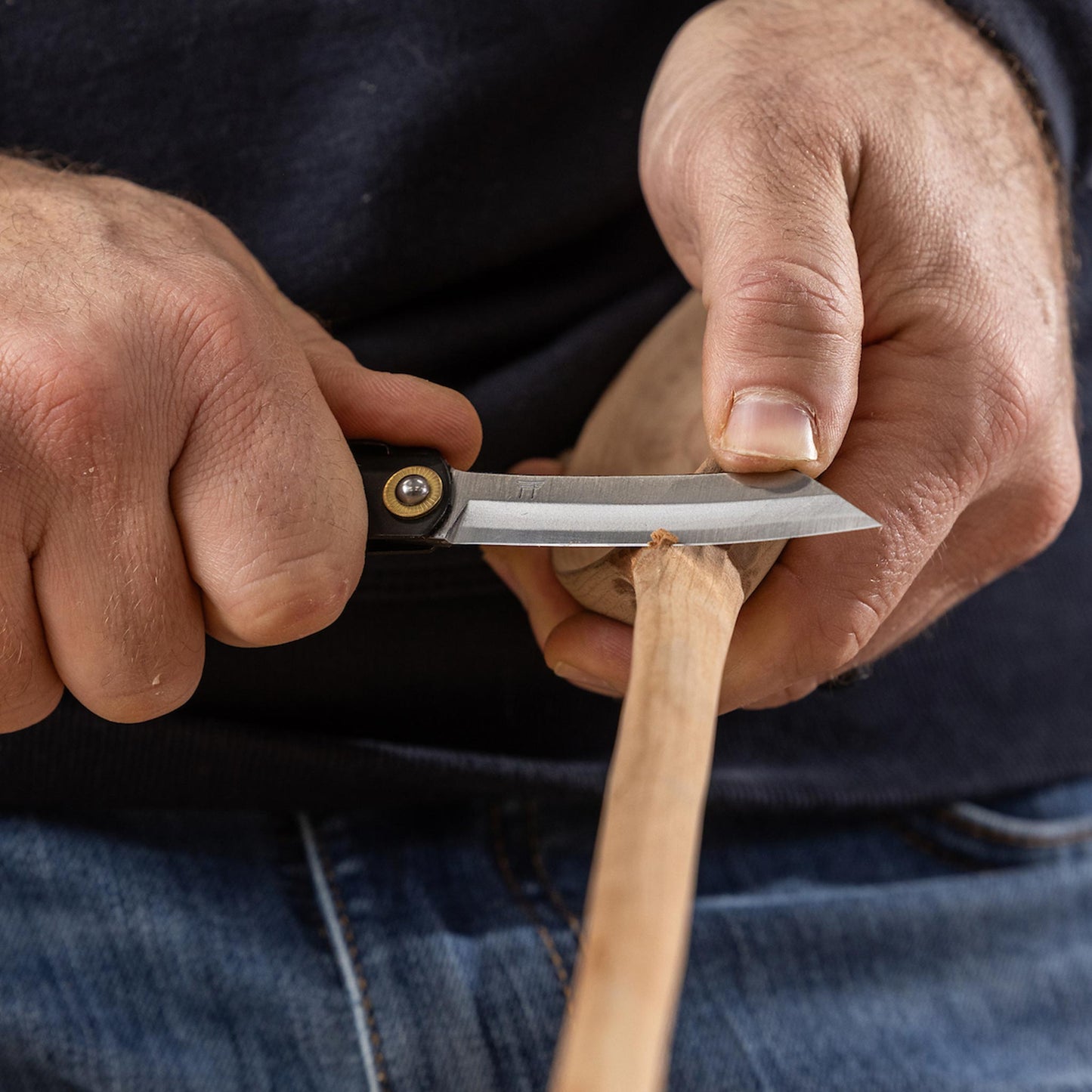 Japanese Traditional Pocket Knife | Black Higonokami