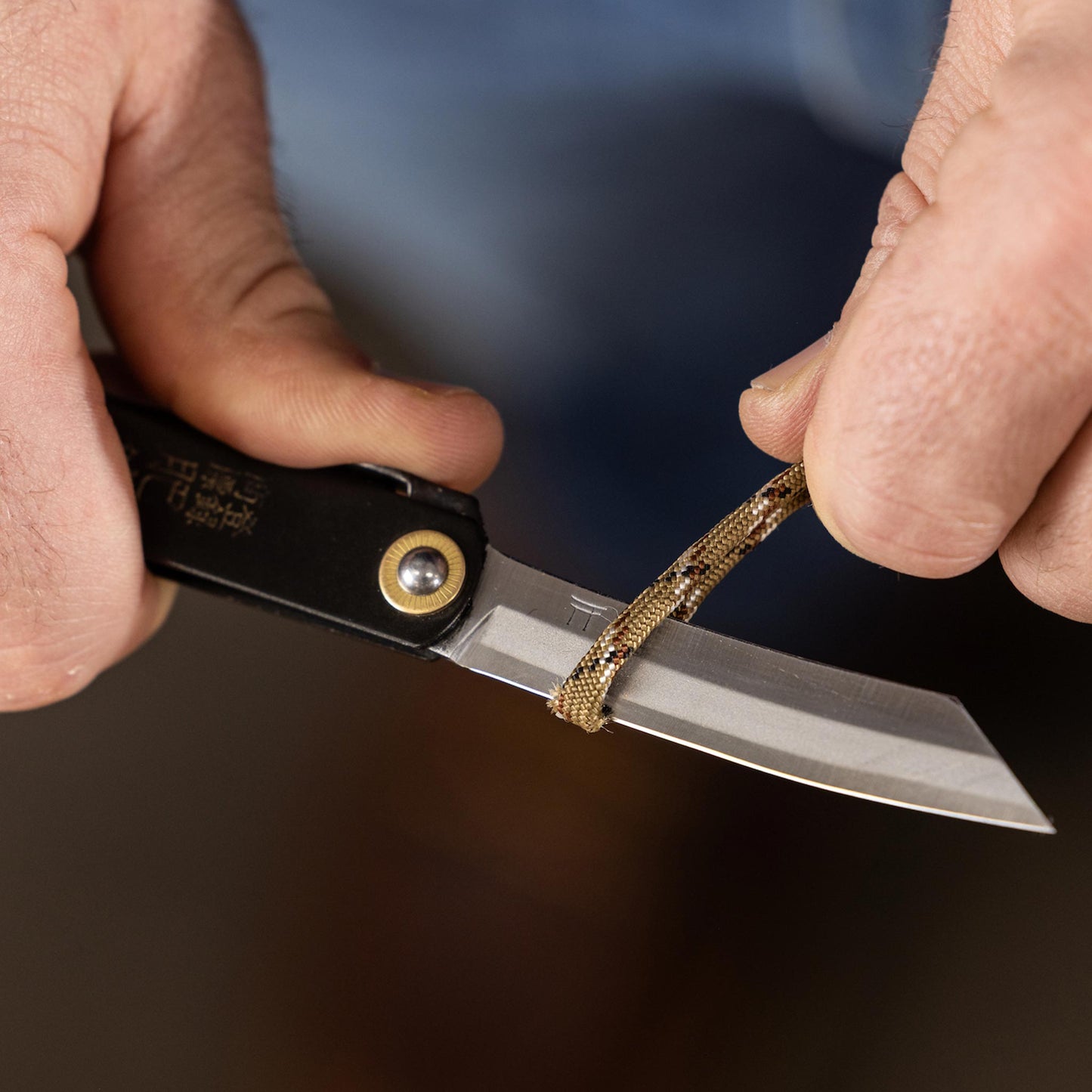 Japanese Traditional Pocket Knife | Black Higonokami