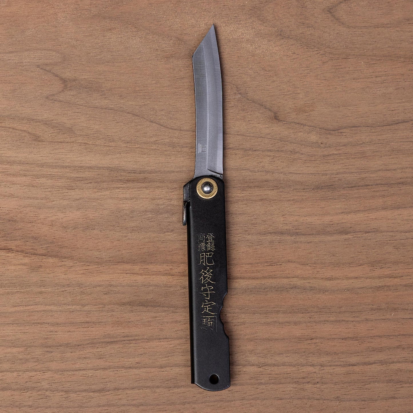Japanese Traditional Pocket Knife | Black Higonokami