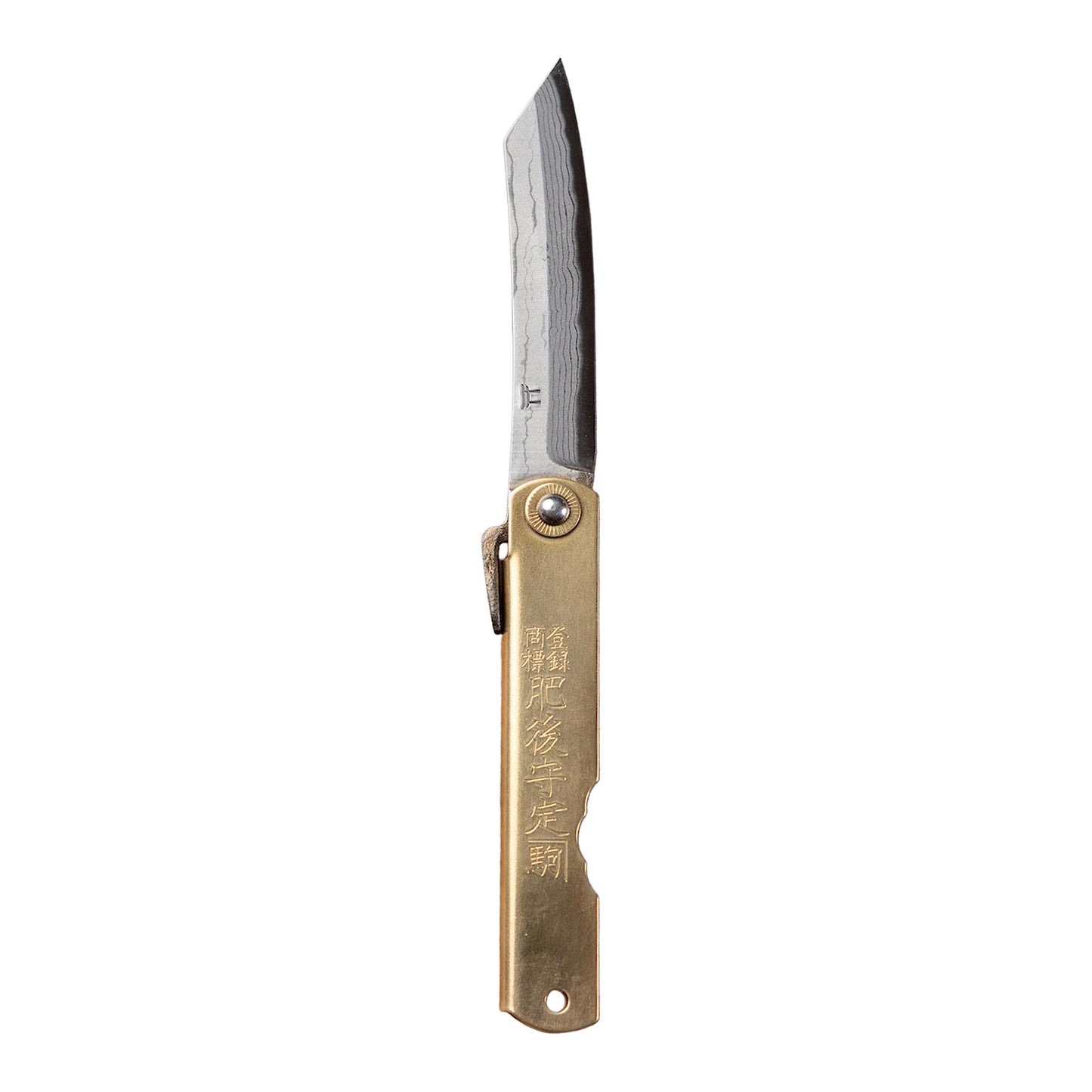 Damascus Higonogami Knife