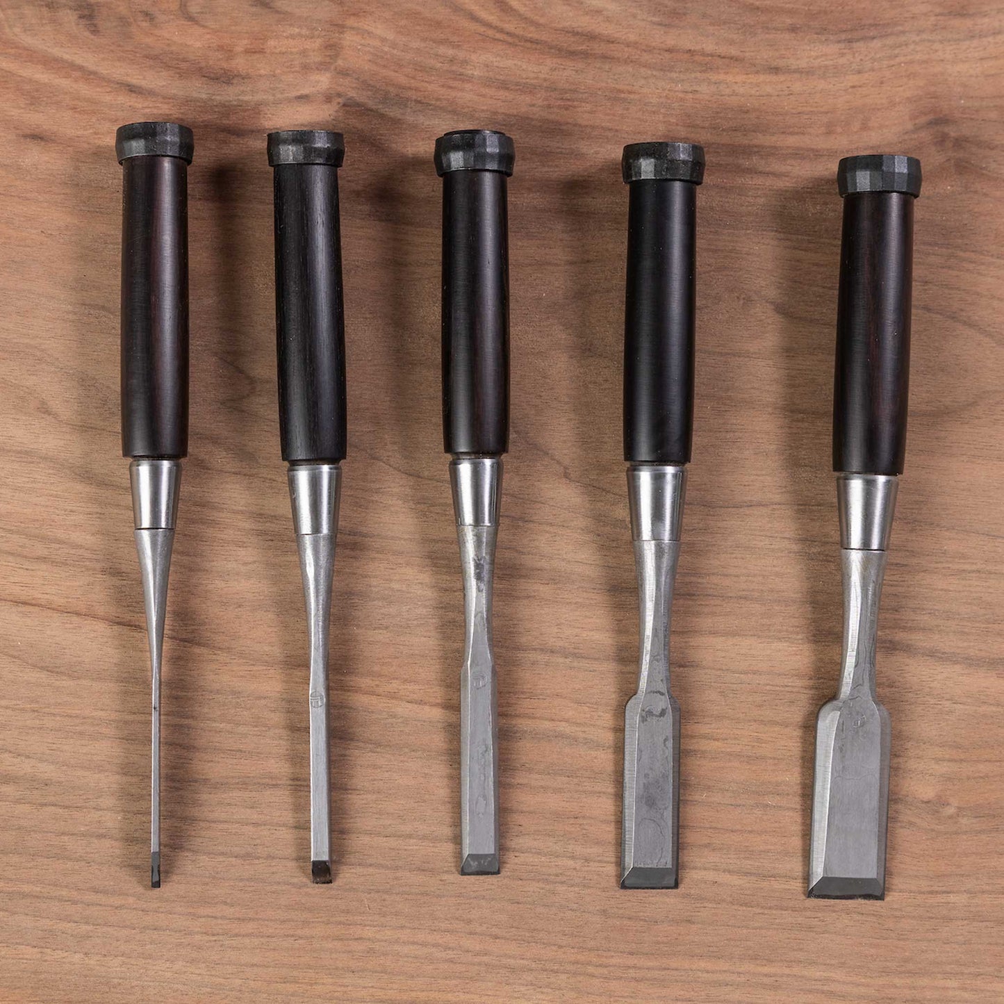 Damascus Chisel 5-Piece Set | Oire Nomi