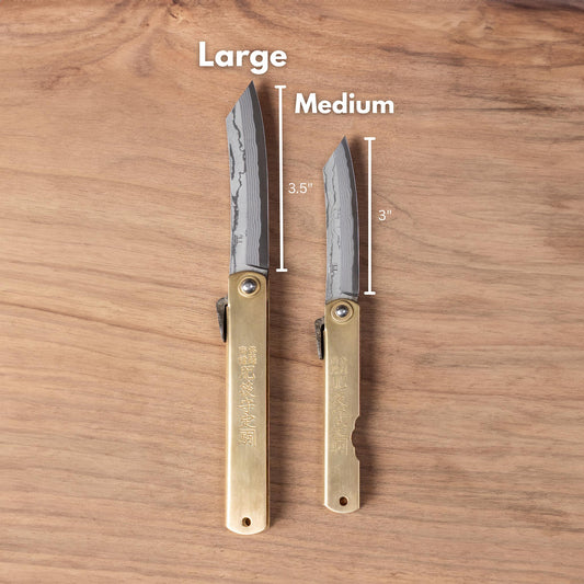 Damaskus Higonokami Messer