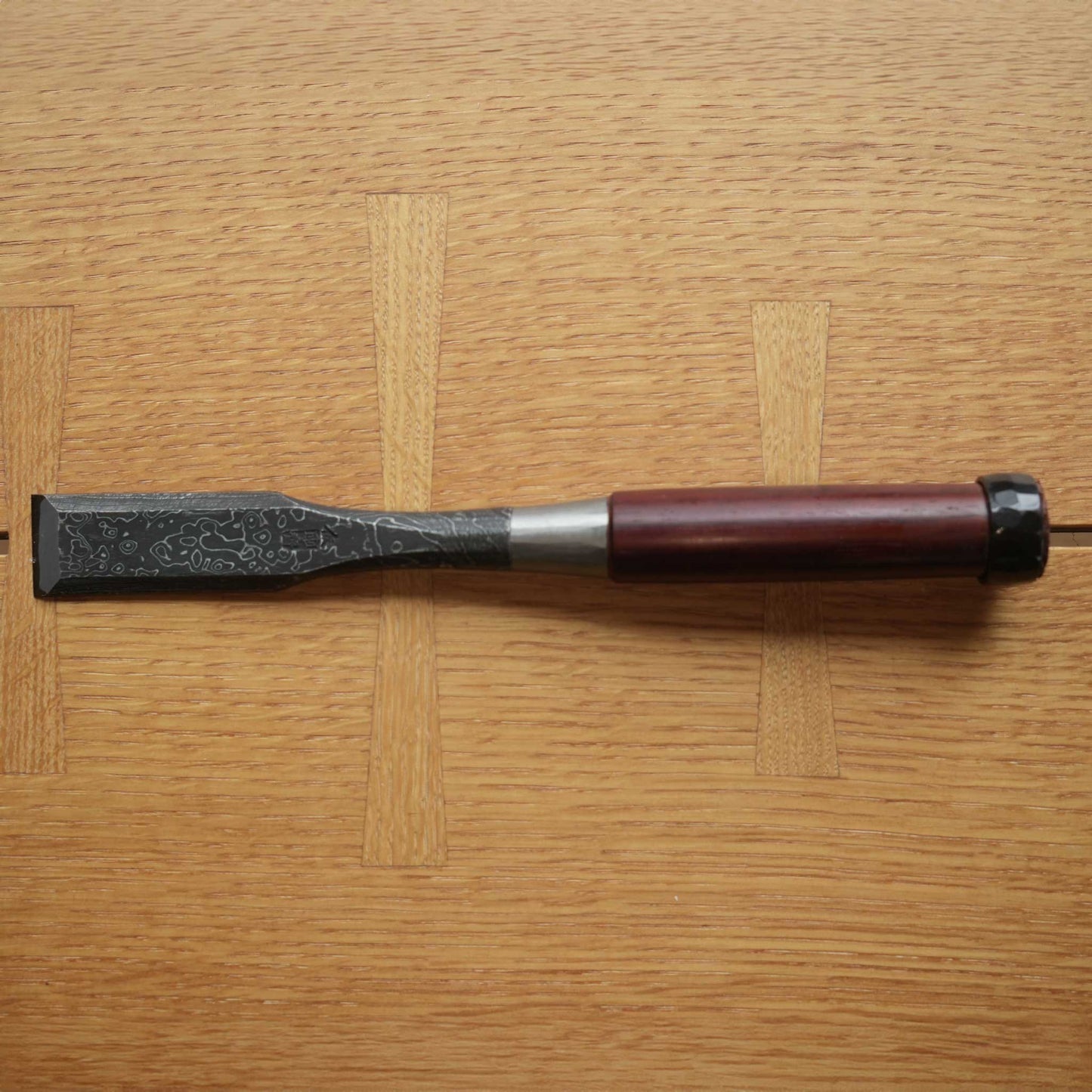 Japanese Damascus Wakizashi Nomi Bench Chisel