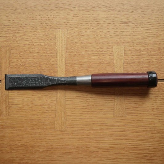 Japanese Damascus Wakizashi Nomi Bench Chisel