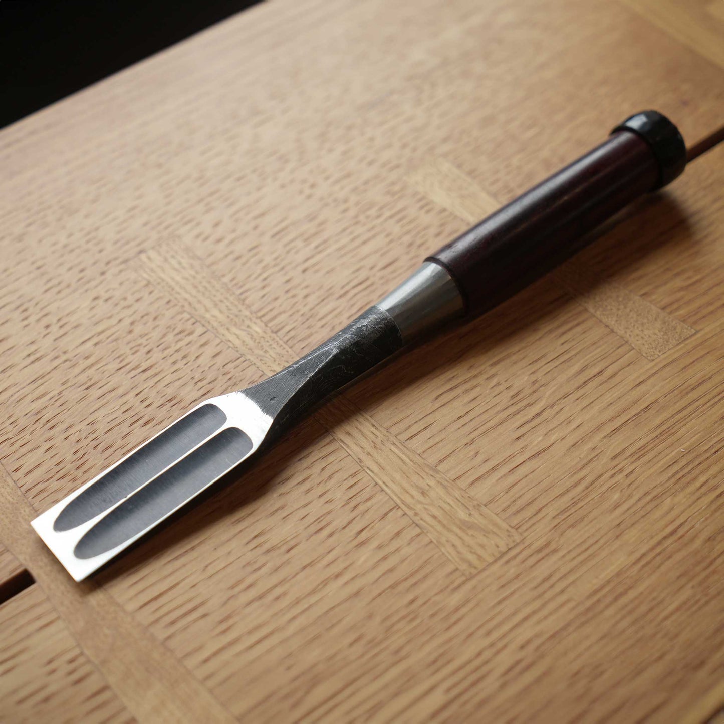 Japanese Damascus Wakizashi Nomi Bench Chisel