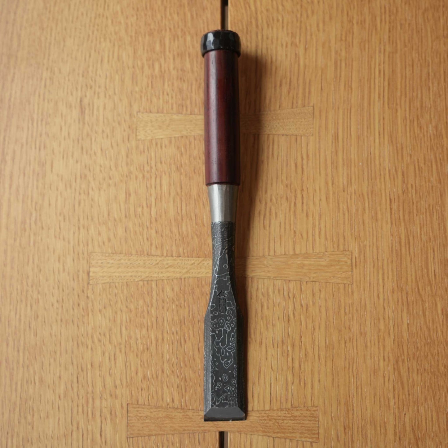 Japanese Damascus Wakizashi Nomi Bench Chisel