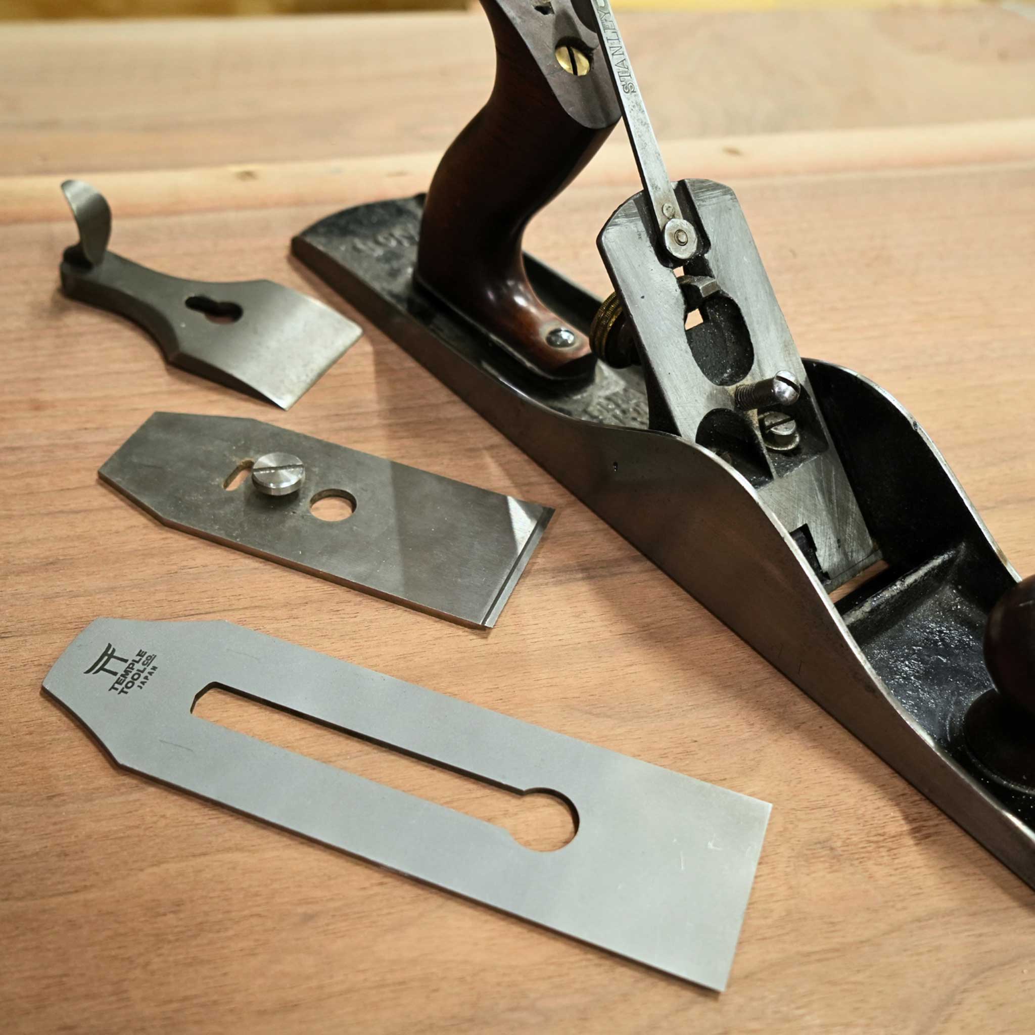 Replacement Plane Blade — Japanese Laminated Blue Paper Steel