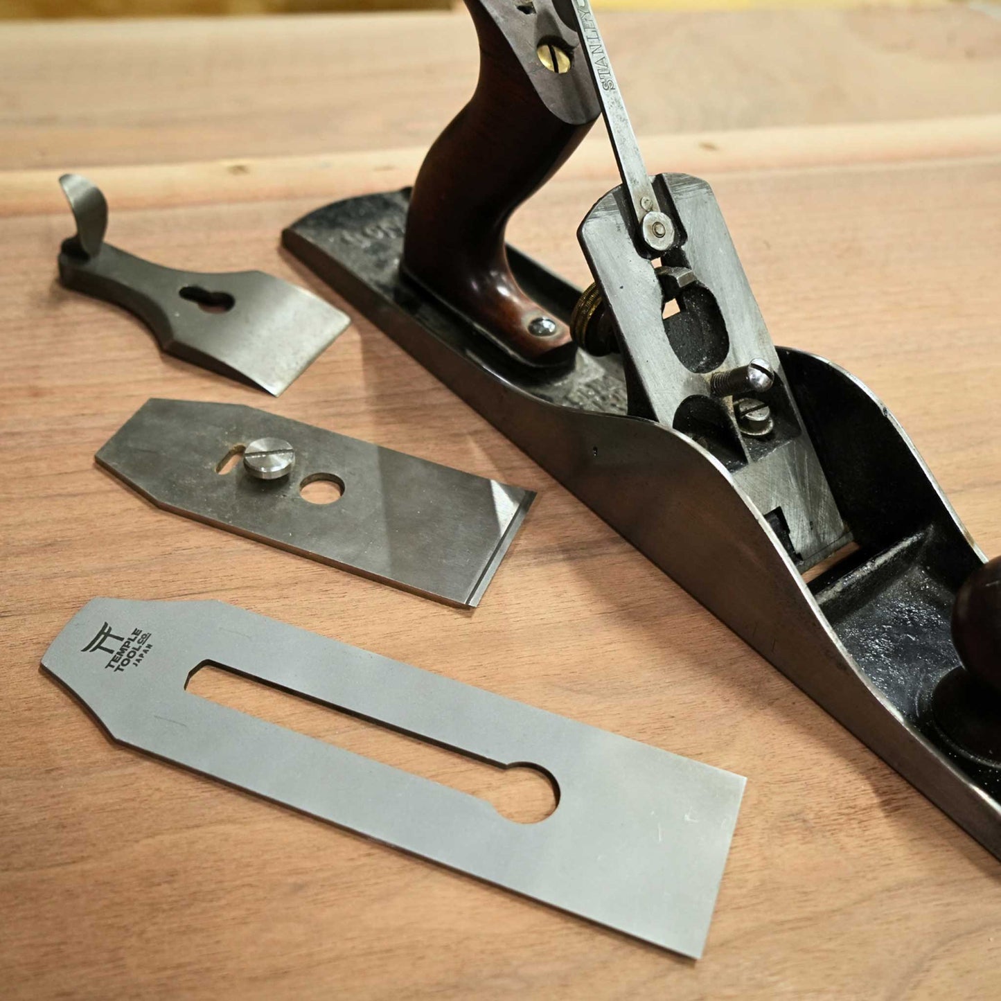 Replacement Plane Blade — Japanese Laminated Blue Paper Steel