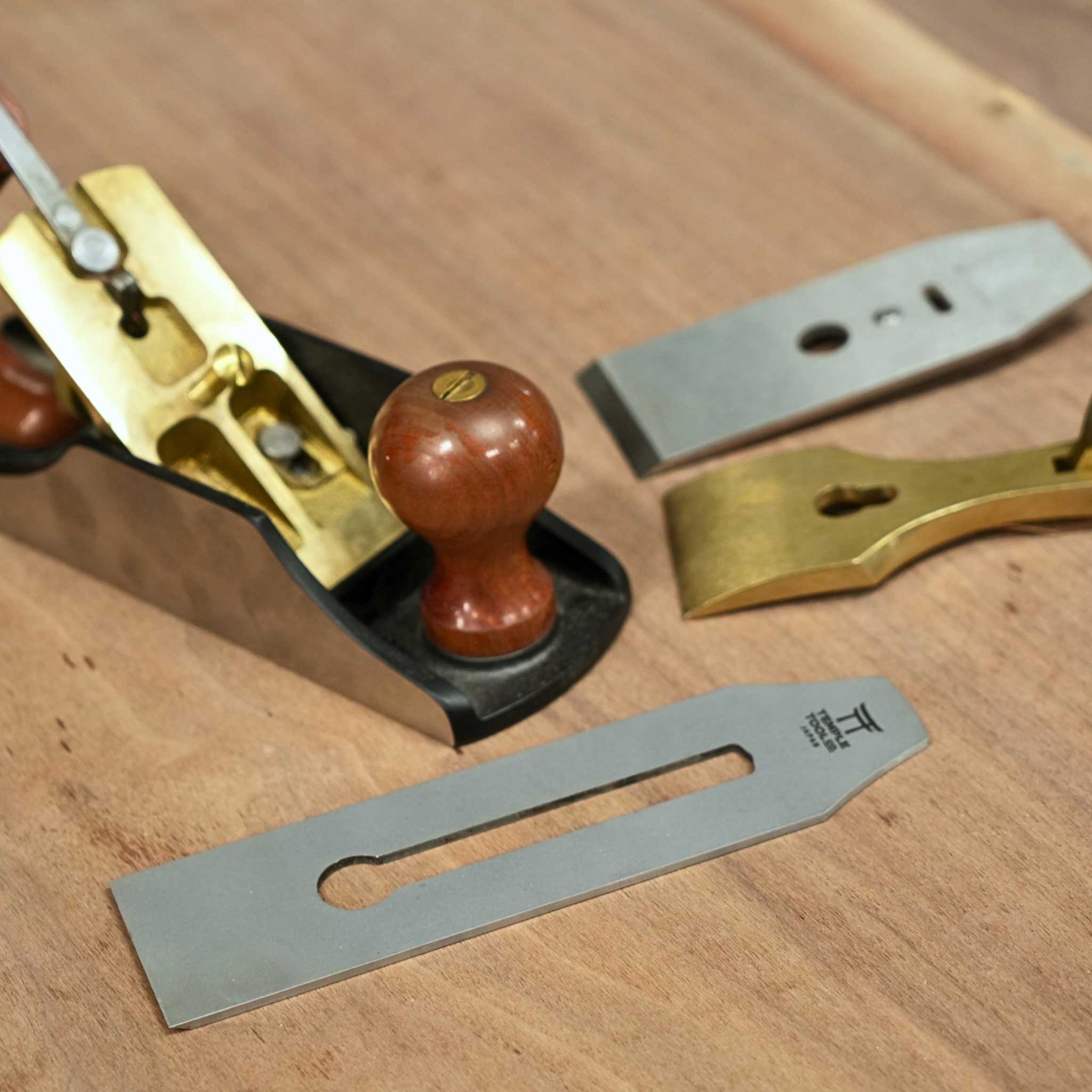 Replacement Plane Blade — Japanese Laminated Blue Paper Steel