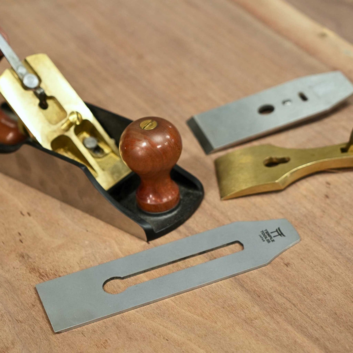 Replacement Plane Blade — Japanese Laminated Blue Paper Steel