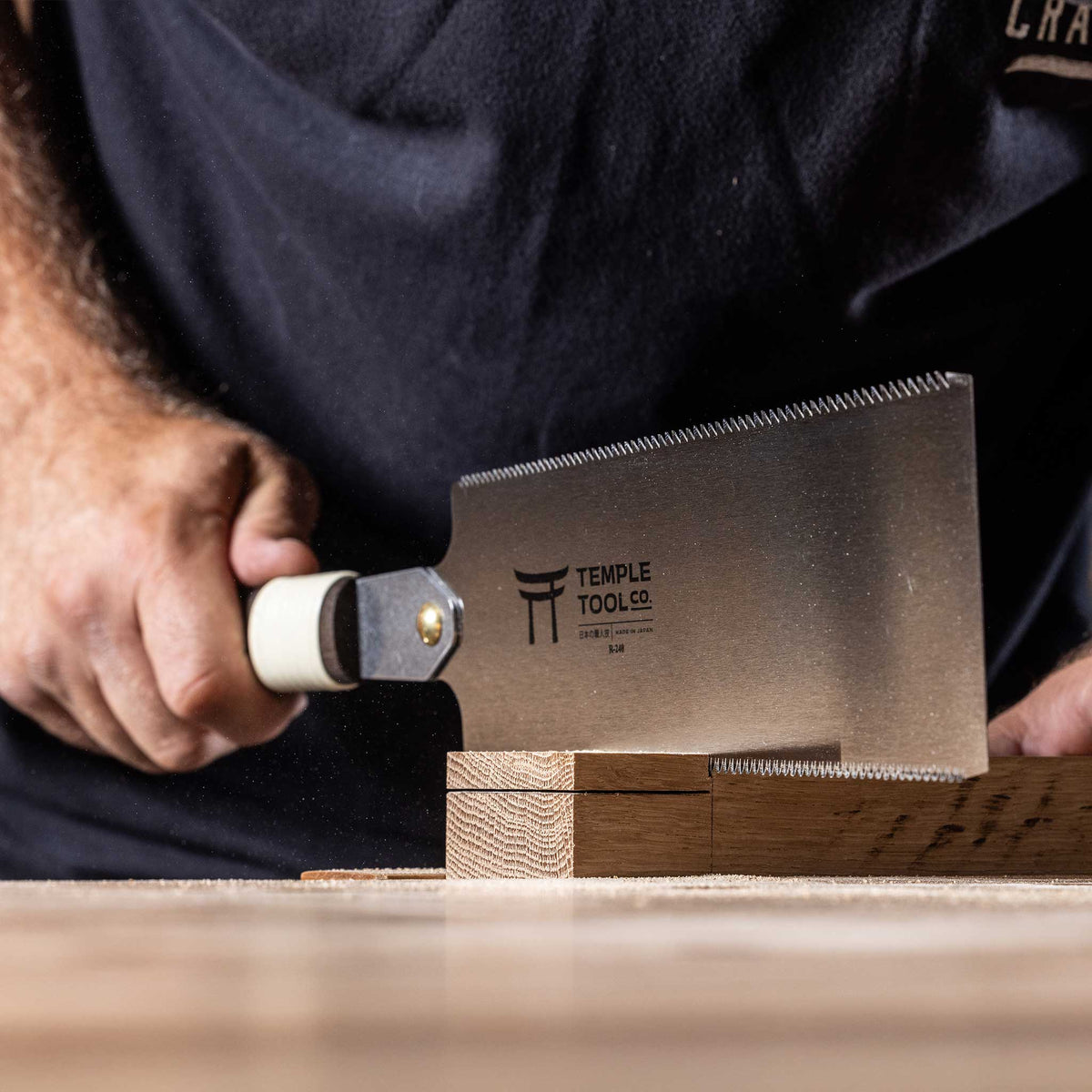 Ryoba Pull Saw | Double Edge | 240mm – Temple Tool Co
